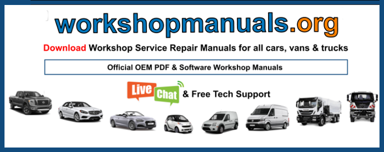 Workshop Repair Manuals